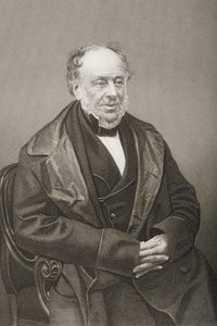 James Brownlow William Gascoigne-Cecil (1791-1868) 2. Marquess of Salisbury, graviert von D.J. Pound nach einem Foto, aus The Drawing-Room of Eminent Personages, Band 2, veröffentlicht in London, 1860