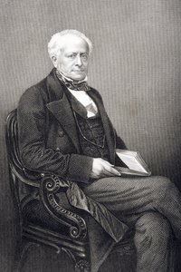 Sir Fitzroy Kelly (1796-1880), graviert von D.J. Pound, aus 