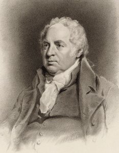 Porträt des Geigers und Komponisten William Shield 1748-1829