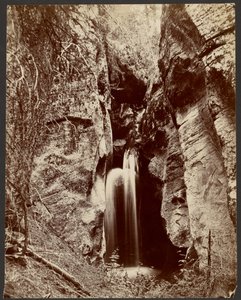 Wasserfall, Winslow Creek von John K. Hillers