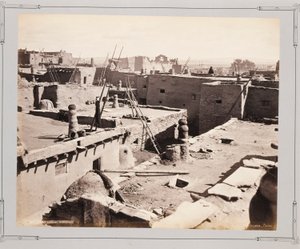 Blick in Zuni, Blick nach Nordosten von John K. Hillers