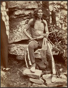 [Yellow Bear von der Muscogee-Nation in Okmulgee] von John K. Hillers