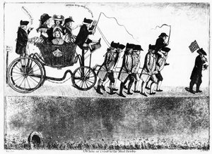 Eine Laune oder ein Besuch der Mud Bridge, 1786