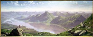 Südwestansicht vom Ben Lomond
