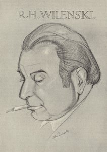 R. H. Wilenski, englischer Kunstkritiker und Schriftsteller von John L. Pemberton
