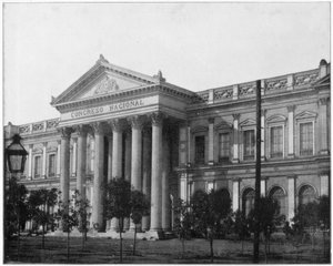 Nationalkongress, Santiago, Chile, spätes 19. Jahrhundert
