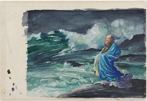 Ein Rishi entfacht einen Sturm, 1897