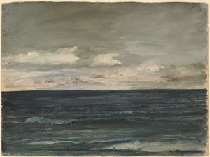 Lernstudie an der Küste von Jersey von John La Farge