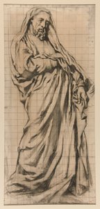 Studie für Trinity Church: Jeremiah von John La Farge