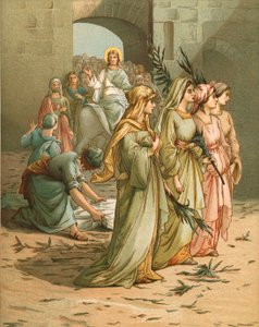 Christus kommt in Jerusalem an