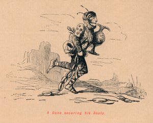 Ein Däne sichert seine Beute, um 1860