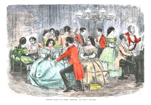 Fuchsjagd in den gegenwärtigen degenerierten Tagen, ca. 1856 von John Leech