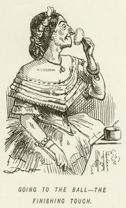 Zum Ball gehen - Der letzte Schliff von John Leech