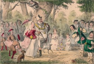 Heinrich VIII. und seine Königin beim Maifest, 1850