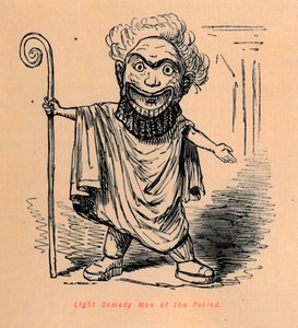 Leichter Komödiant der Zeit, 1852 von John Leech