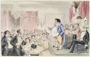 Mr. Jorrockss Vortrag über die Jagd, aus einem Buch von Robert Smith Surtees (1805-64)