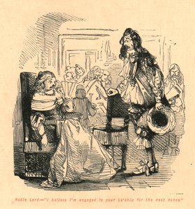 Edler Herr. - Ich glaube, ich bin für den nächsten Tanz mit Ihrer Lordschaft verlobt, 1897