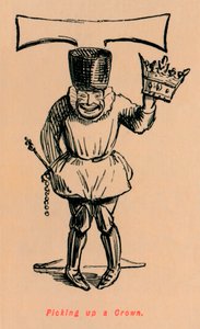 Eine Krone aufheben