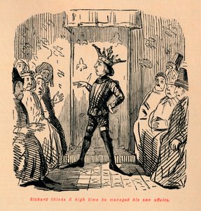 Richard denkt, es ist höchste Zeit, seine eigenen Angelegenheiten zu regeln, ca. 1860