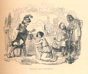 Rowena und Vortigern, ca. 1860