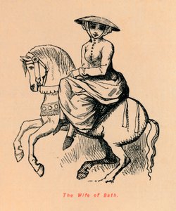 Die Frau von Bath, ca. 1860