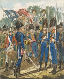 Mitglieder der City Troop und andere Soldaten aus Philadelphia, 1811-ca. 1813