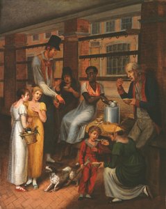 Pepper-Pot: Eine Szene auf dem Markt von Philadelphia