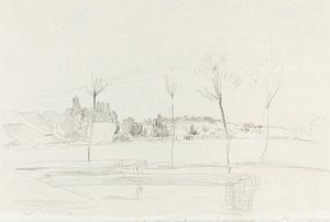 Landschaft in Hertfordshire von John Linnell