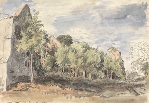 Netley Abbey von John Linnell