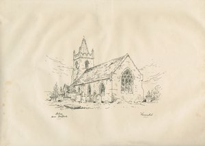 Acton Trussell Kirche von John Louis Petit