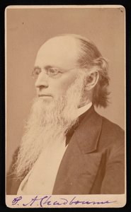 Porträt von Paul Ansel Chadbourne 1823-1883, zwischen 1872 und 1875 von John Lyman Lovell