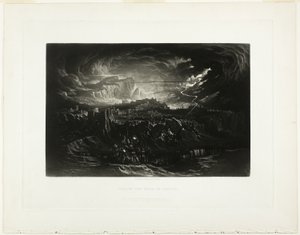 Fall der Mauern von Jericho, aus Illustrationen der Bibel