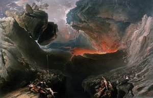 Der große Tag seines Zorns, graviert von Charles Mottram, veröffentlicht von Thomas McLean, London, 1857