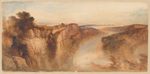 Blick auf den Fluss Wye, in Richtung Chepstow von John Martin