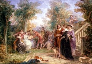 Fete Champetre von John Massey Wright