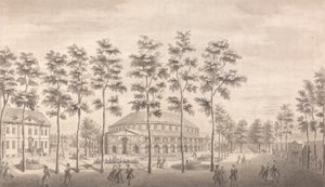 Die Rotunde und Gärten, Ranelagh von John Maurer