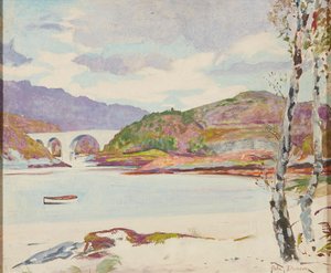 Brücke über den Fluss von John Duncan