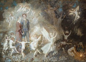 Jorinde und Joringel im Hexenwald von John Duncan