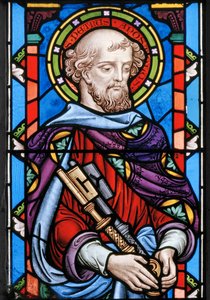 St. Peter (Detail aus Die Kreuzigung) von John Millner Allen