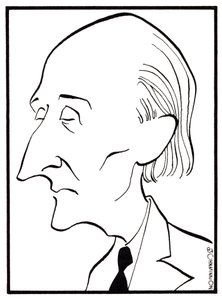 Frederick Delius, Karikatur von John Minnion - Englischer Komponist von John Minnion
