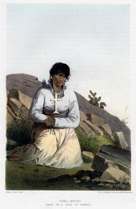 Toro-Mucho, Häuptling einer Gruppe von Kioways, 1856