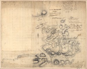 Schlacht von Brandywine, 11. September 1777, in der die Rebellen von der Armee unter dem Kommando von Genl. Sir Willm. Howe besiegt wurden