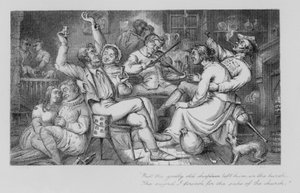 Robert Burns: Fröhliche Bettler von John Moyr (attr.to) Smith