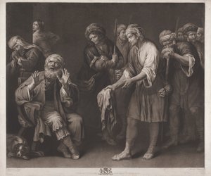 Die Brüder Josephs zeigen seinen blutigen Mantel von John Murphy