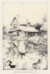 Illustration für Beautiful Joe von Marshall Saunders von John Nicholson
