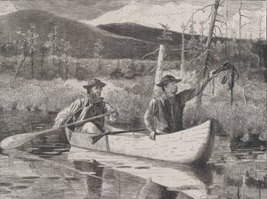 Fallenstellen in den Adirondacks, Every Saturday, Vol. I, New Series