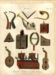 Musikinstrumente der Hebräer von John Pass