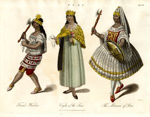 Peruanische Frauenfiguren