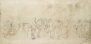 Ein schottischer Jahrmarkt, ca. 1847 von John Phillip