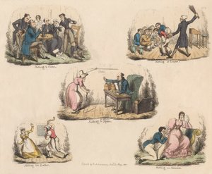 Viel Lärm um nichts oder Illustrationen alter Sprichwörter (eines von vier)